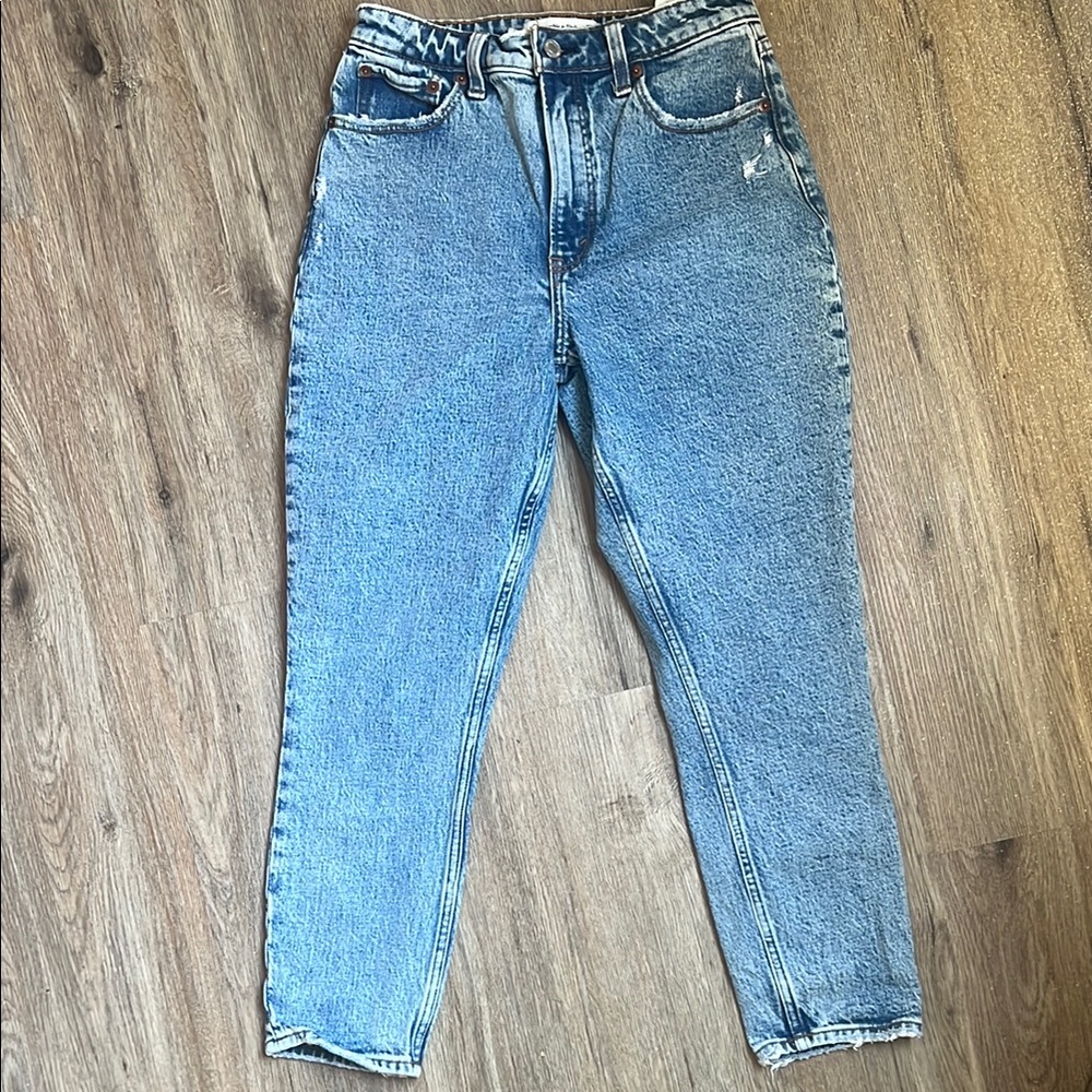 Abercrombie & Fitch High Rise Blue Jeans